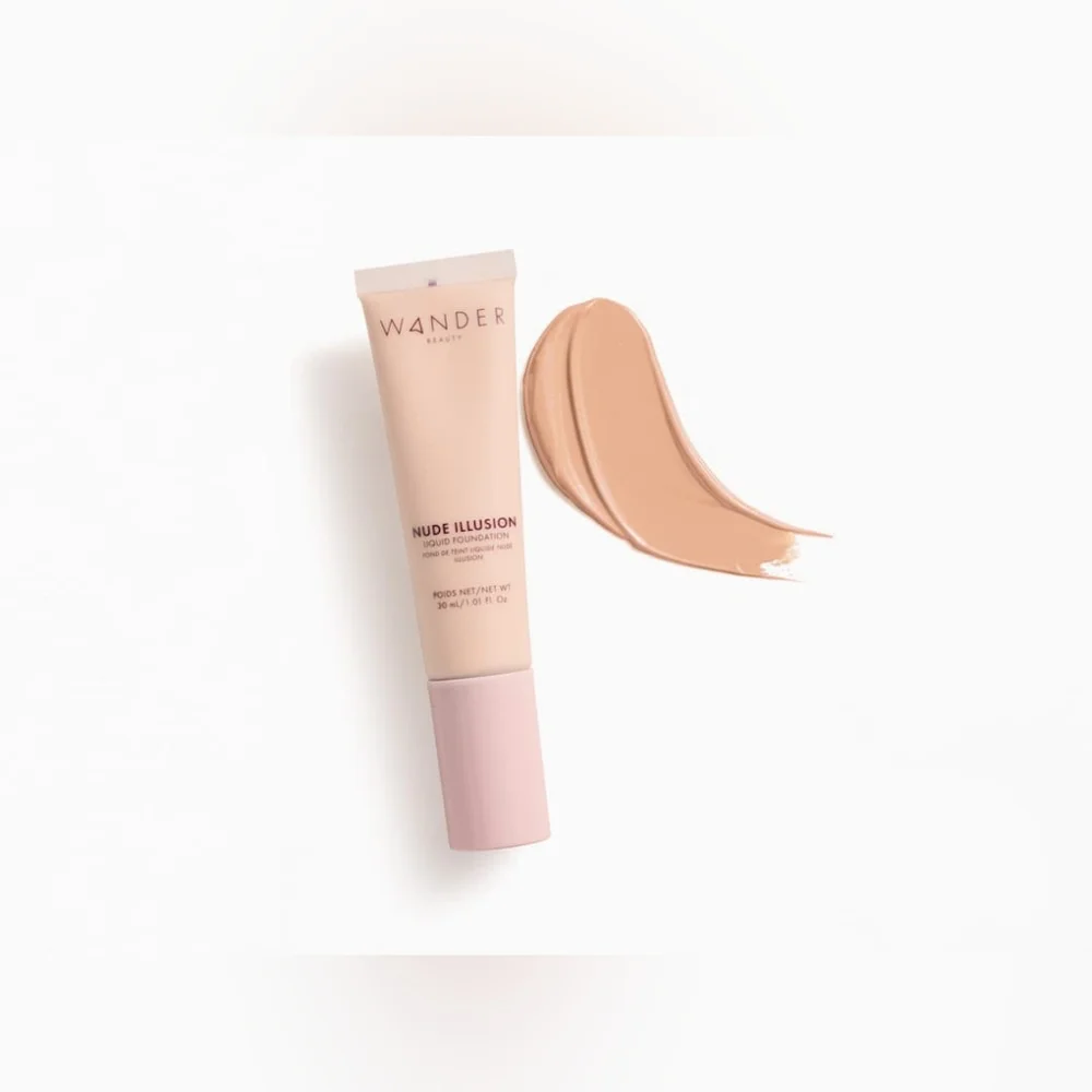 Wander Beauty Nude Illusion Liquid Foundation in Light, 30ml/1.01fl oz